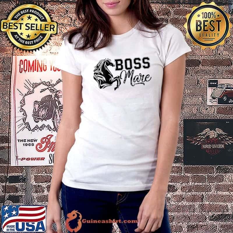 Boss Mare Equestrian horseback riding gift for women girls T- Ladiestee