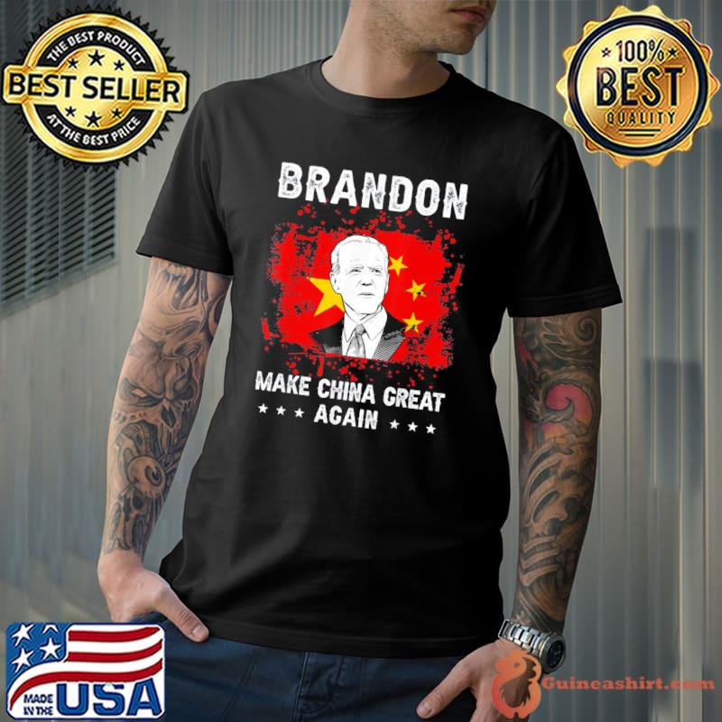 Brandon Make China Great Again Anti-Biden T-Shirt