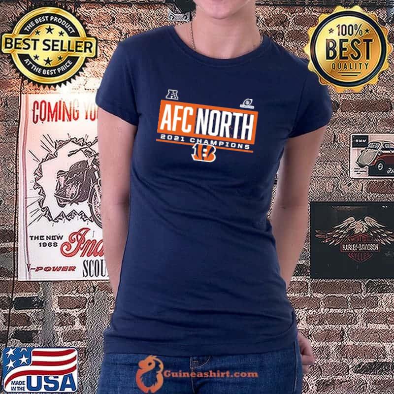 Cincinnati Bengals Team AFC North Division Champions Unisex T