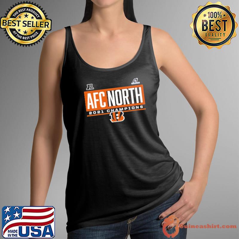 Awesome AFC North Champions 2021 Cincinnati Bengals T-Shirt