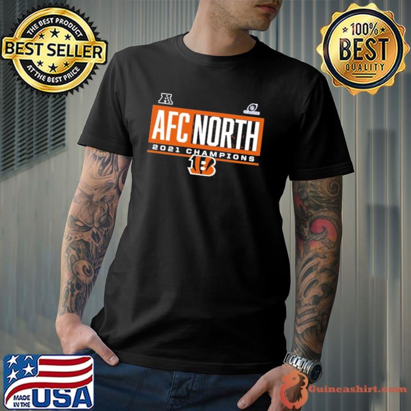 Awesome AFC North Champions 2021 Cincinnati Bengals T-Shirt