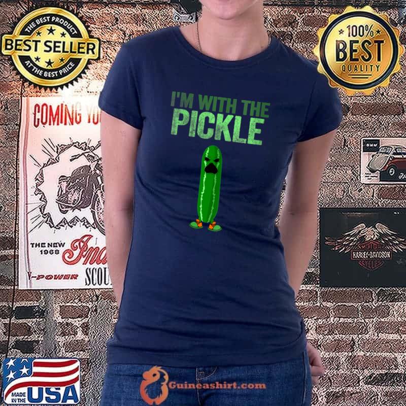 I'm With The Pickle Halloween Costume Party T- Ladiestee