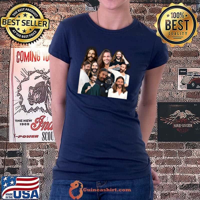 Jonathan Van Ness Jvn Montage Collection Unisex T-Shirt Ladiestee