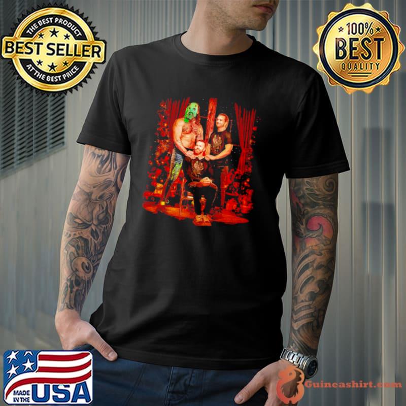 Jurassic Express And Christian Cage 3 Wisemen Shirt