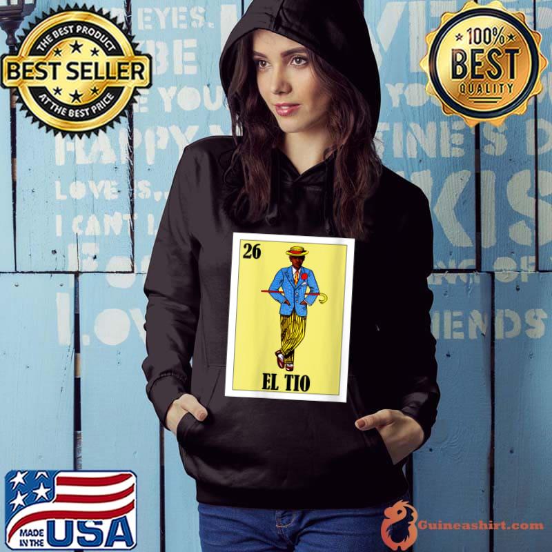 Mexican Bingo Regalo para Tio - El Negrito Parody - El Tio T- Hoodie