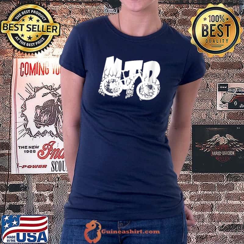 MTB for Cycling, Downhill and Mountain Bike Fans T- Ladiestee