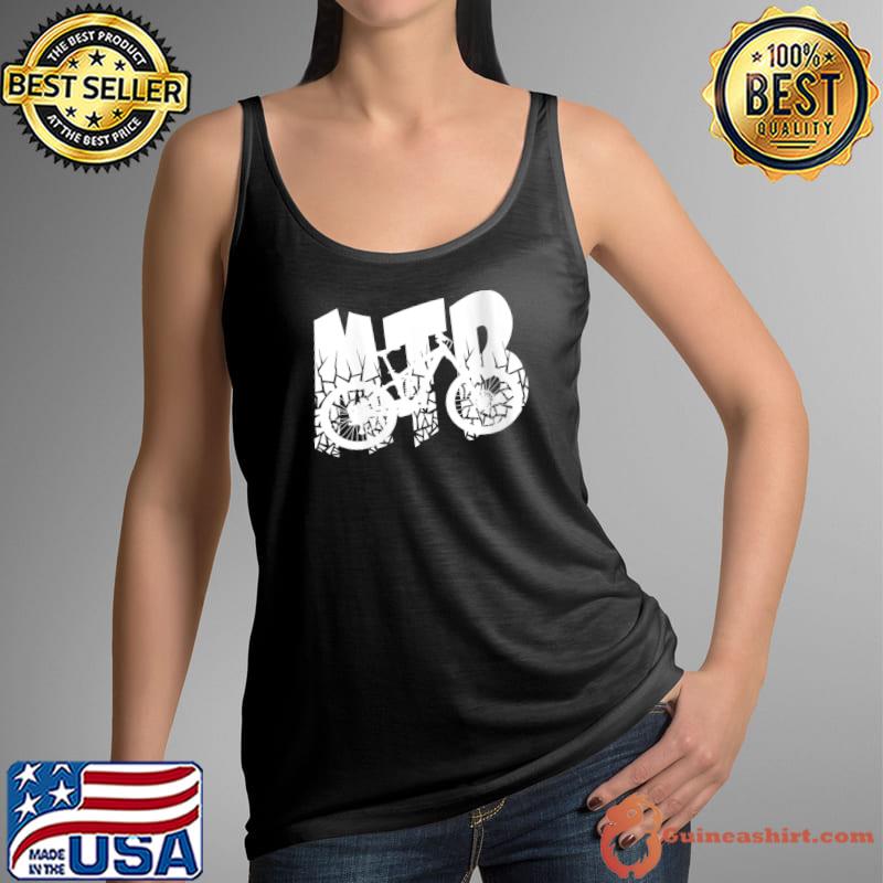 MTB for Cycling, Downhill and Mountain Bike Fans T- Tank Top