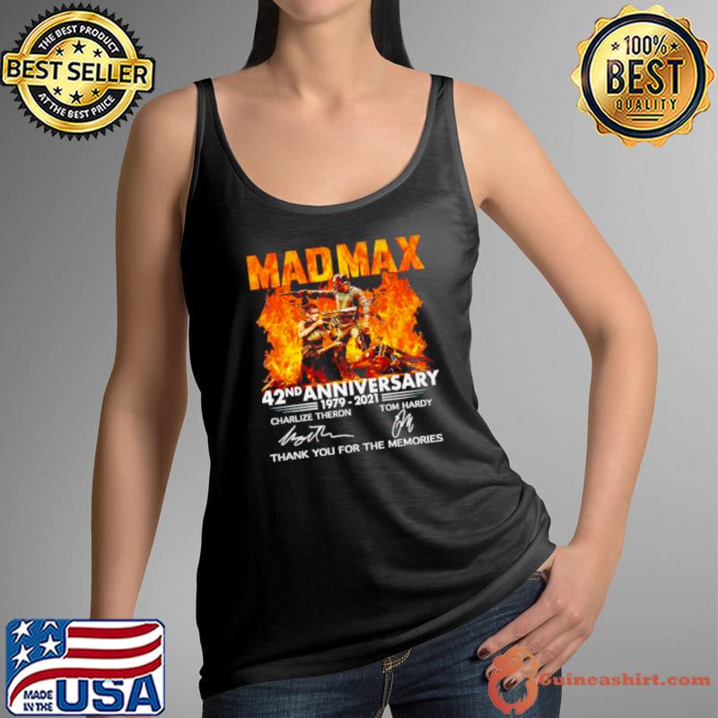 Nice Mad Max 42nd Anniversary 1979 2021 thank you for the memories Tank Top