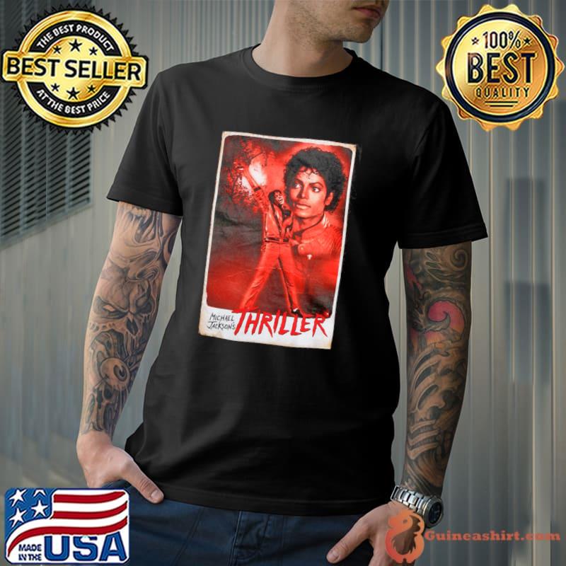 Merch Traffic Men's Michael Jackson Thriller Graphic T-Shirt