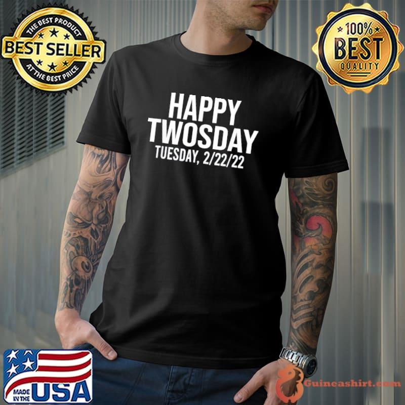 Official Twosday Tuesday February 22 2022 2-22-22 Math Teacher T-Shirt Unisex