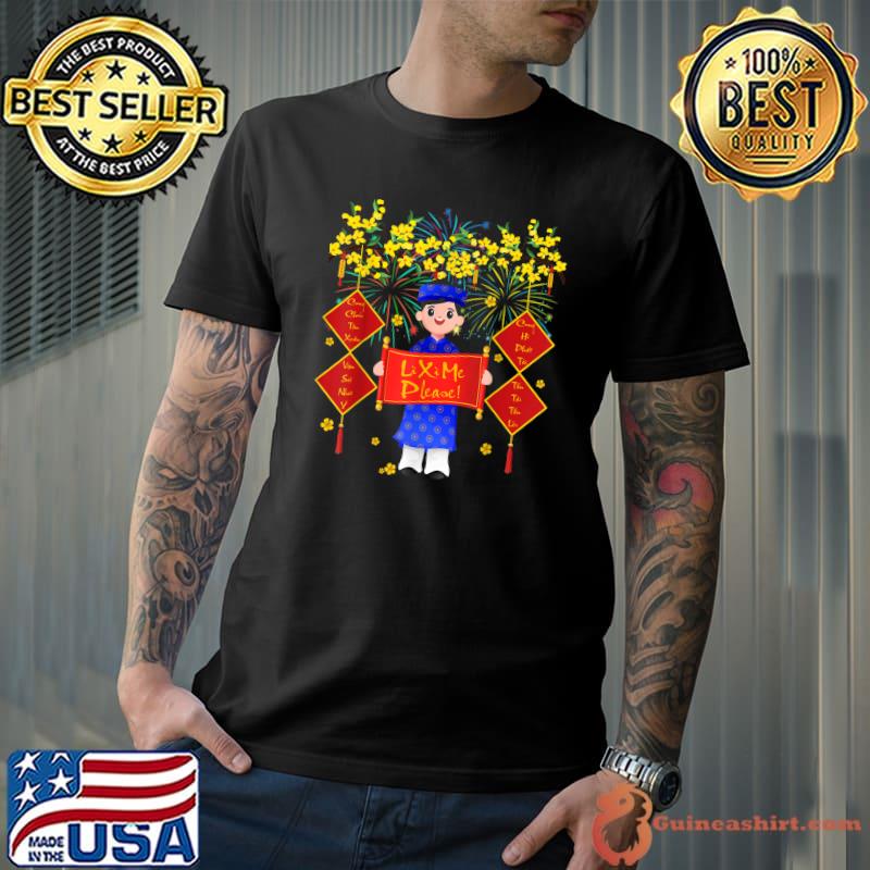Official Vietnamese Lunar New Year - Tet 2022 Decoration Li Xi T-Shirt