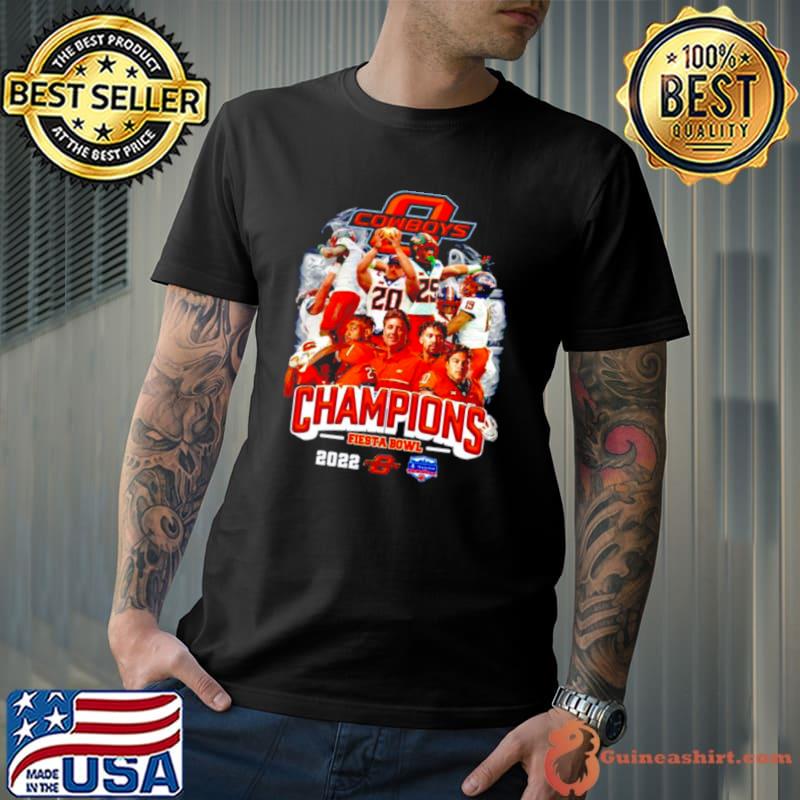 Oklahoma State Cowboys 2022 Fiesta Bowl Champions shirt