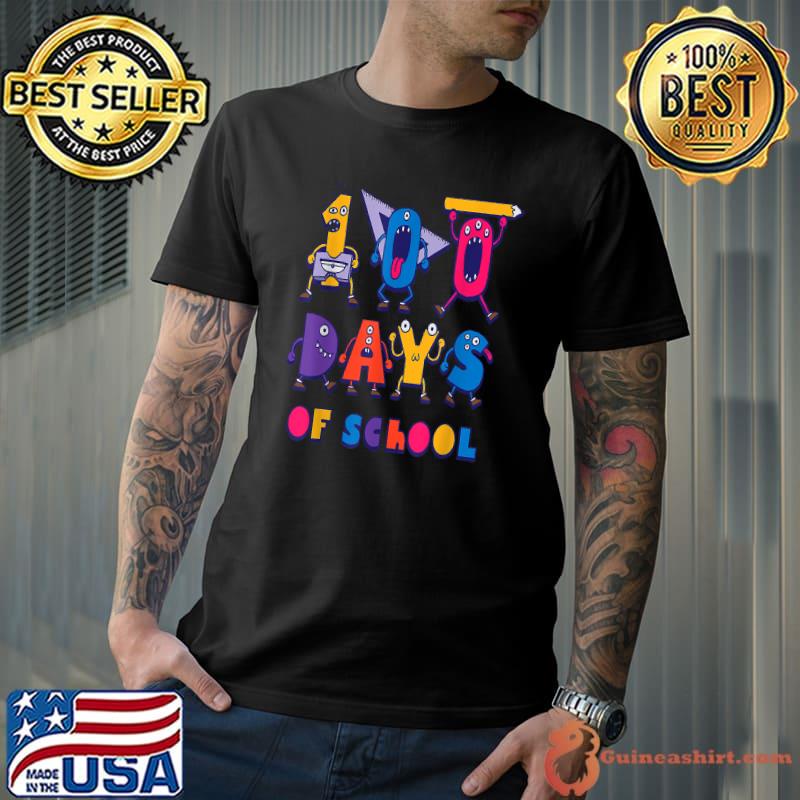Original 100th Day of School Teachers Kids Child Happy 100 Days T-Shirt