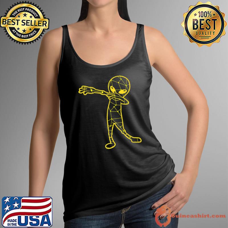 Original Constellation of Stars Dabbing Alien Design Sign of Zodiac Premium T-Shirt Tank Top