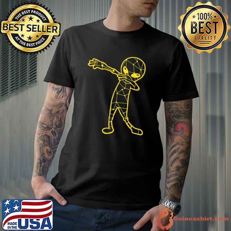Original Constellation of Stars Dabbing Alien Design Sign of Zodiac Premium T-Shirt Unisex