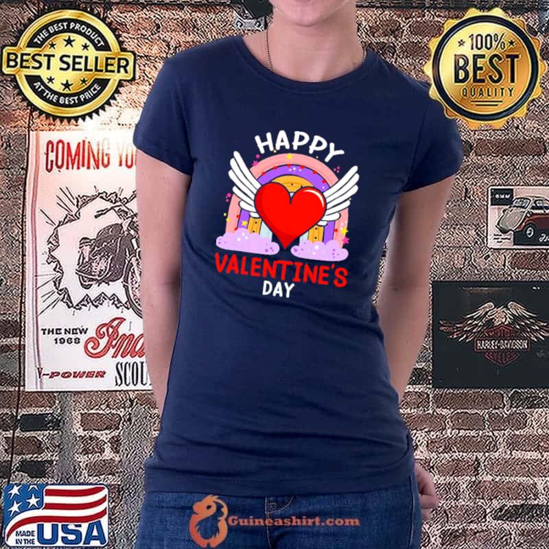 Original Happy Valentine’s Day Unique Graphic For Gift Your Loving One Shirt Ladiestee
