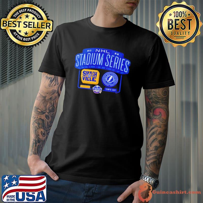 Original Nashville predators vs. tampa bay lightning 2022 nhl stadium series team matchup Unisex