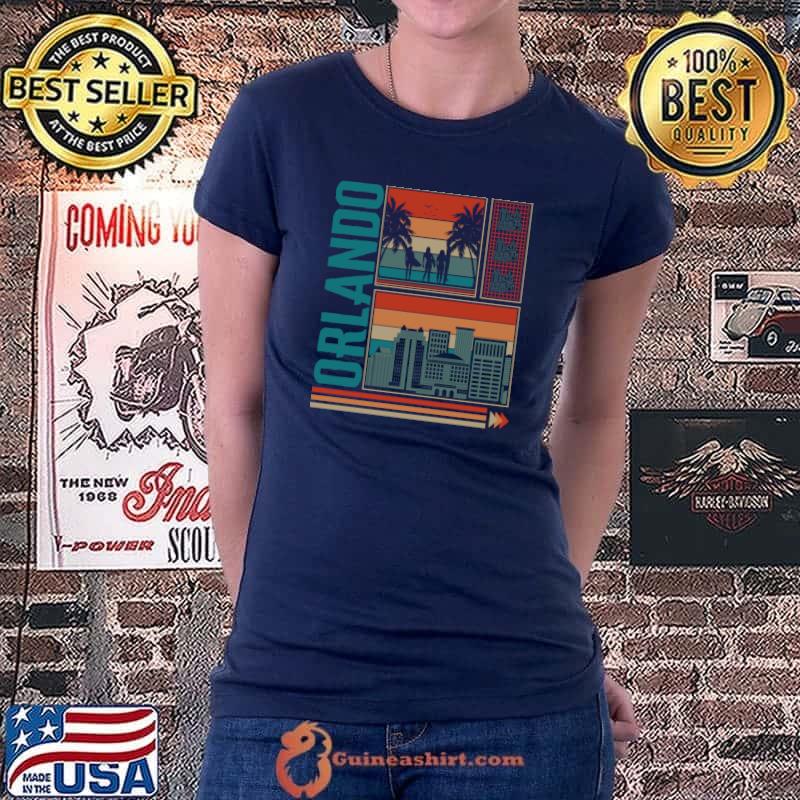 Orlando Florida Vacation Beach Trip Souvenir Family Matching T- Ladiestee