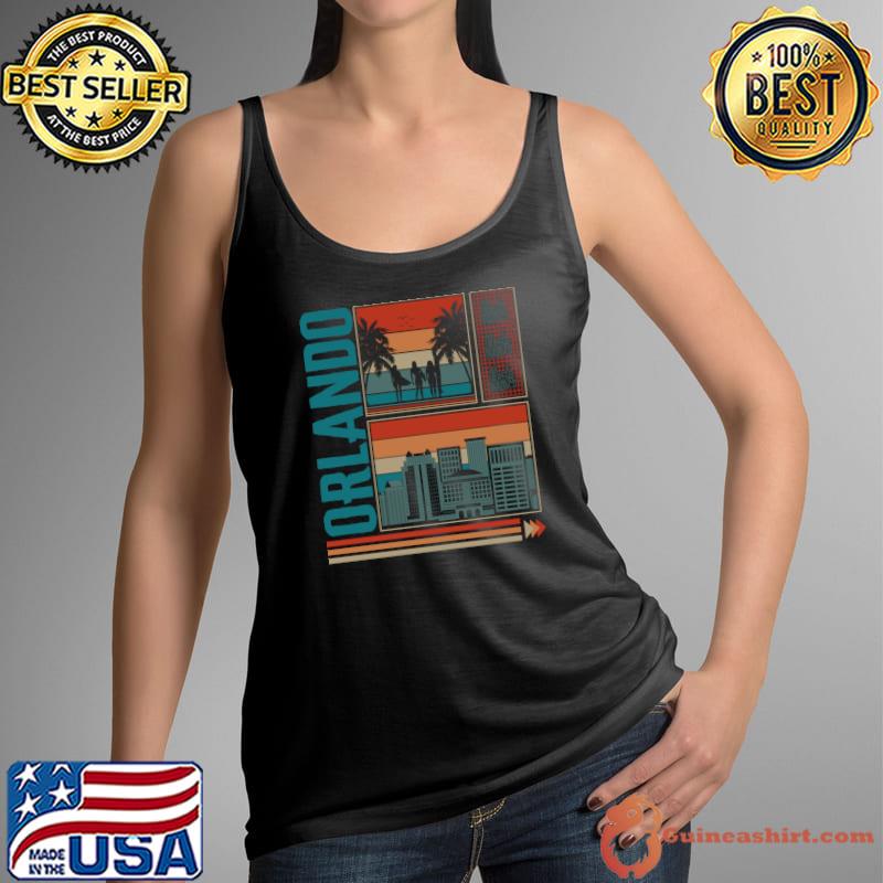 Orlando Florida Vacation Beach Trip Souvenir Family Matching T- Tank Top