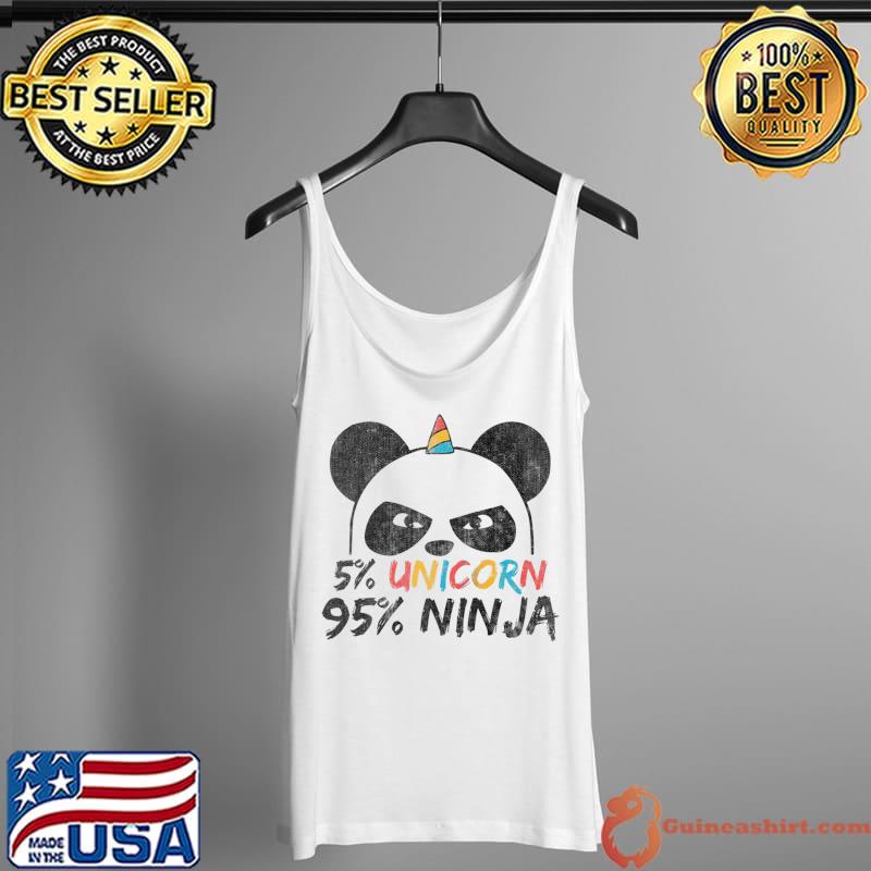 Premium Birthday Gift 5 UNICORN, 95 NINJA! T- Tank Top