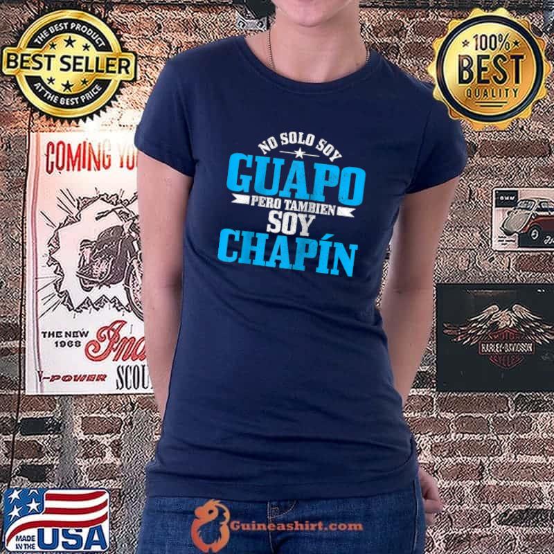 Premium No Solo soy Guapo Chapin Spanish Latino Guatemala Chapina Raglan Baseball T Shirt Ladiestee