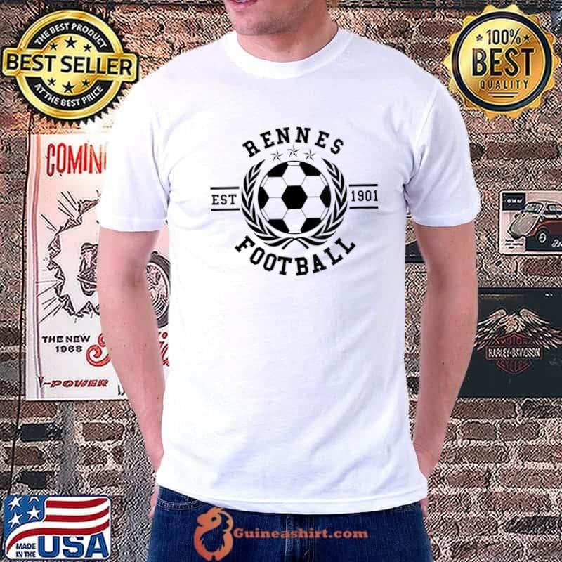 Rennes Soccer Jersey football est.1901 T-Shirt Unisex