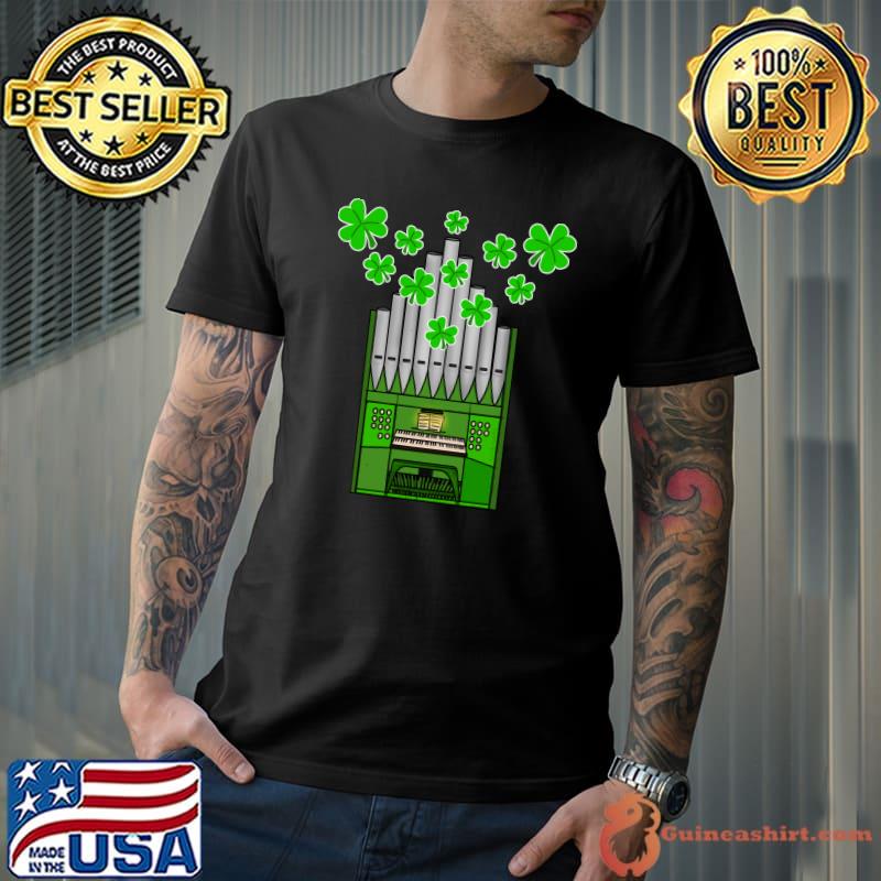 St Patricks Day 2022 Church Organ Organist Irish Musician T-Shirt