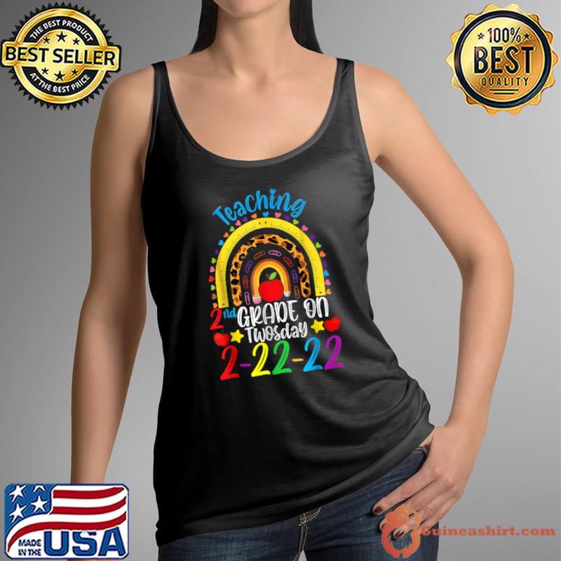 Teaching 2nd Grade On Twosday 2-22-22 22nd February T-Shirt Tank Top