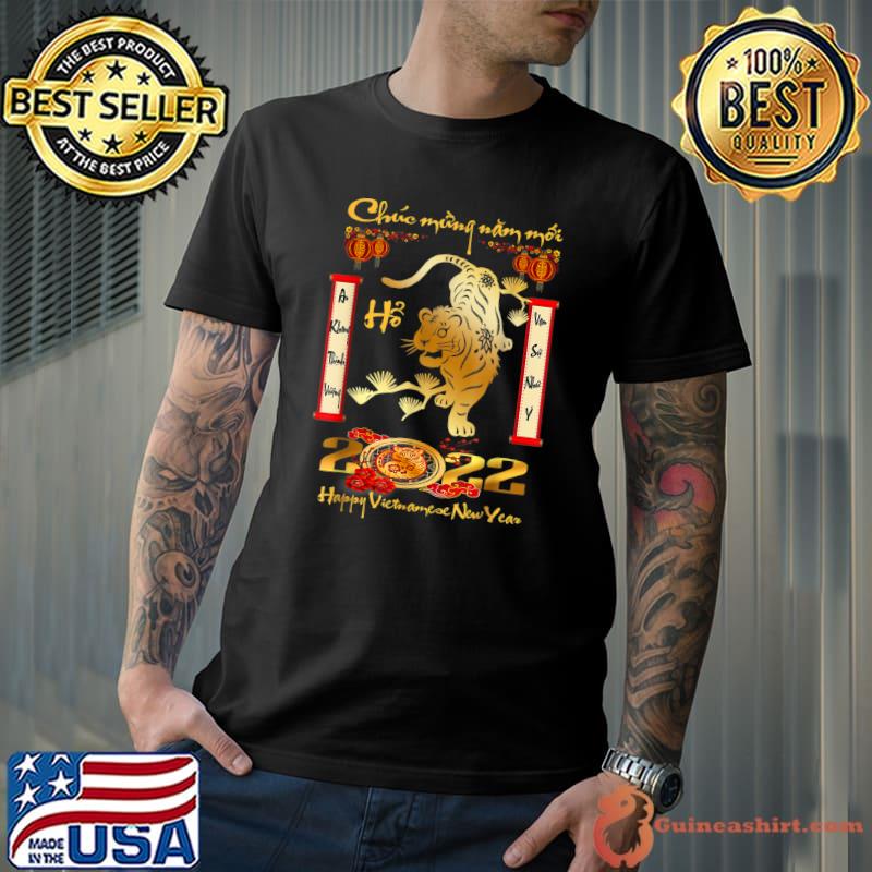 Tet Vietnamese New Year Decoration 2022 Chuc Mung Nam Moi T-Shirt