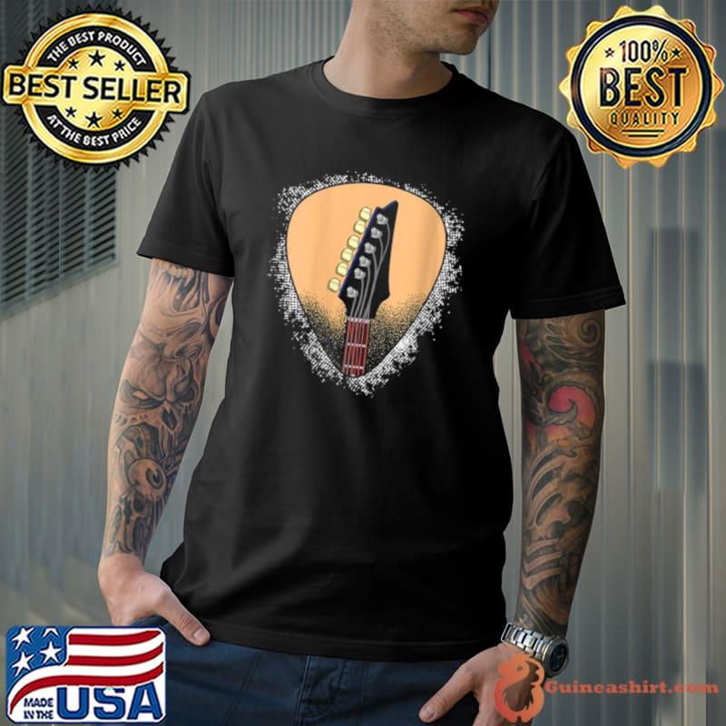 Top Guitarist Mediator Guitar Player Music Guitar Pick Guitar Shirt Unisex