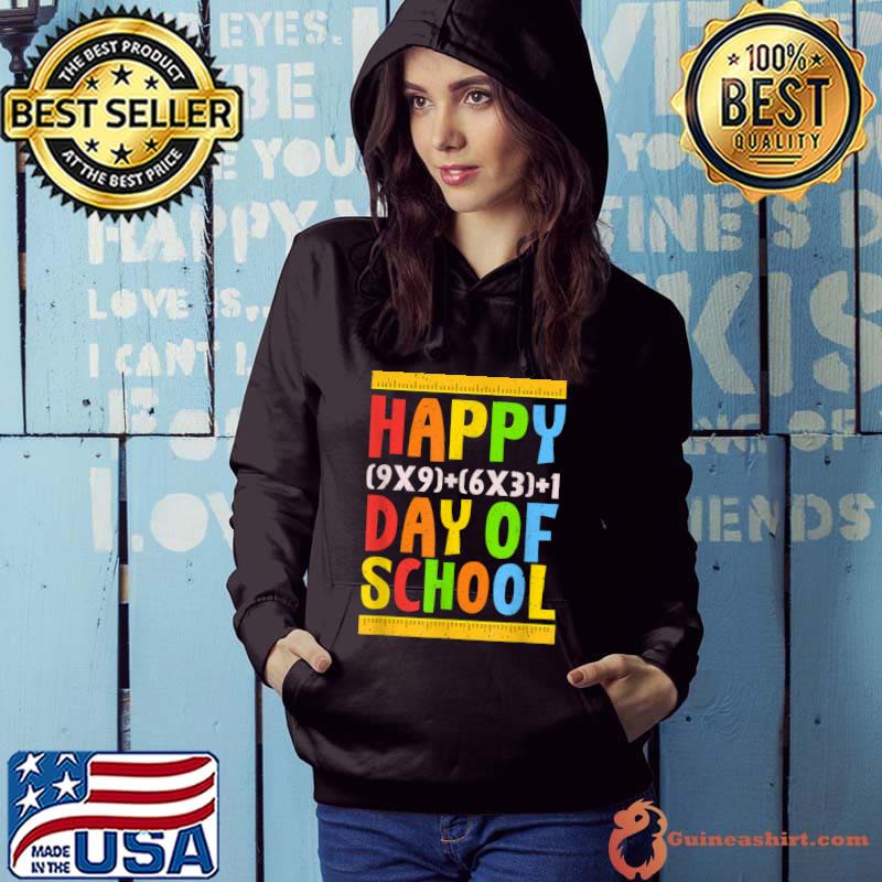 Top Happy 100th Day Of School Math Formula Teacher Student T-Shirt