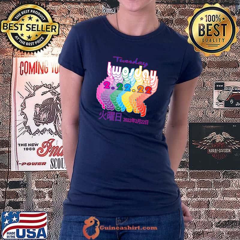 Twosday 2022 - Pisces, Taco Lovers, Twins, & Teachers Premium T-Shirt Ladiestee