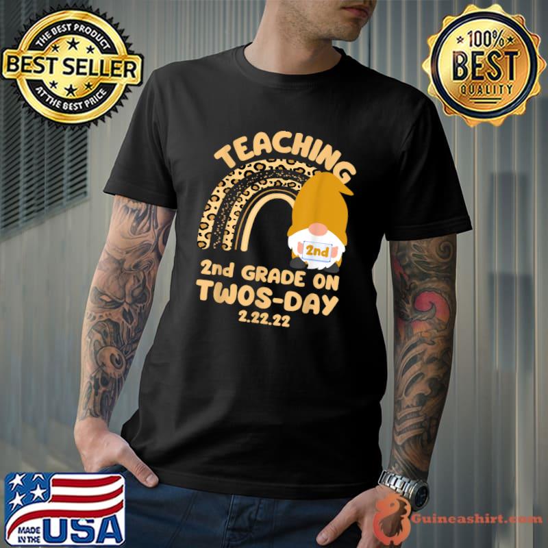 Twosday Tuesday February 2022 Teaching 2nd Grade Teacher T-Shirt