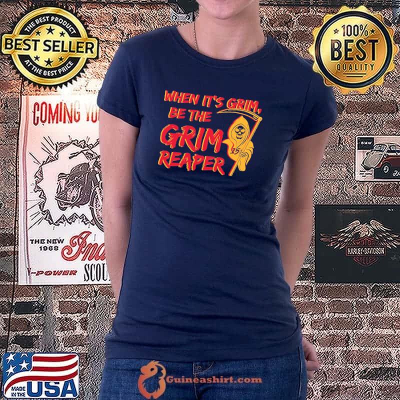 When It’s Grim Be The Grim Reaper , Kansas City Pride T-Shirt Ladiestee