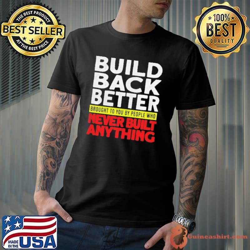 2022 election democrat gag antilberal build back better Unisex