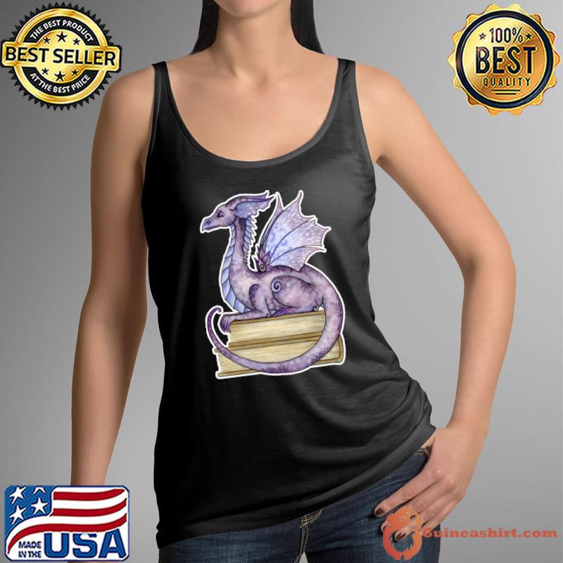 Amy Brown Story Time Book Dragon T- Tank Top