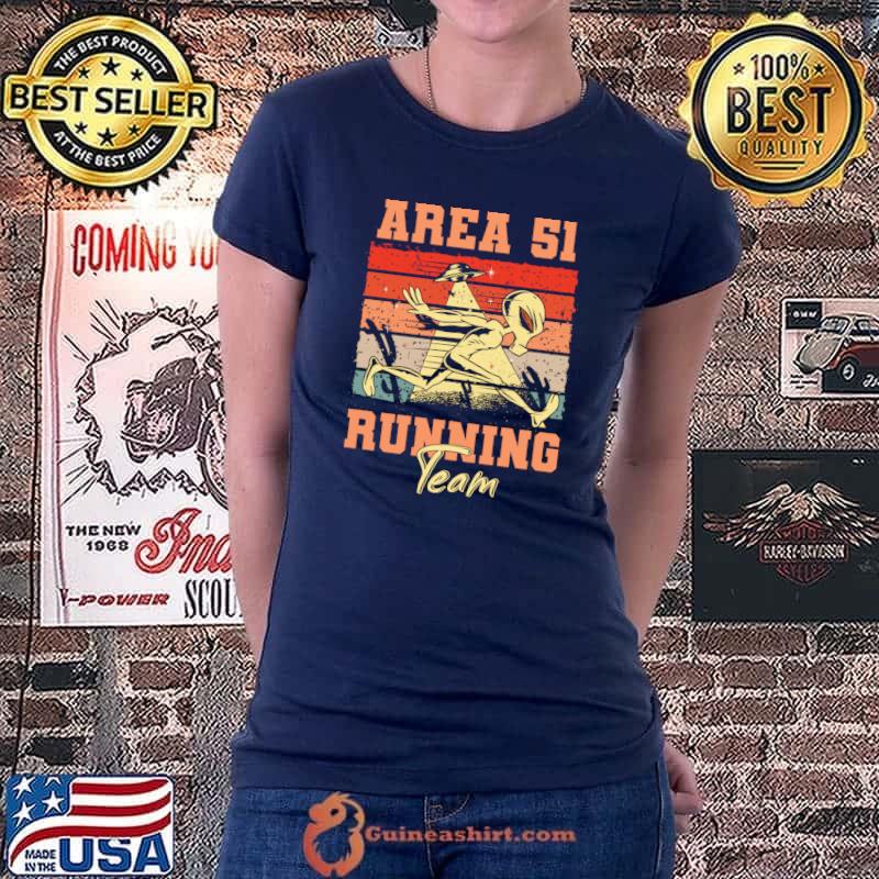 Area 51 Running Team T-Shirt Ladiestee