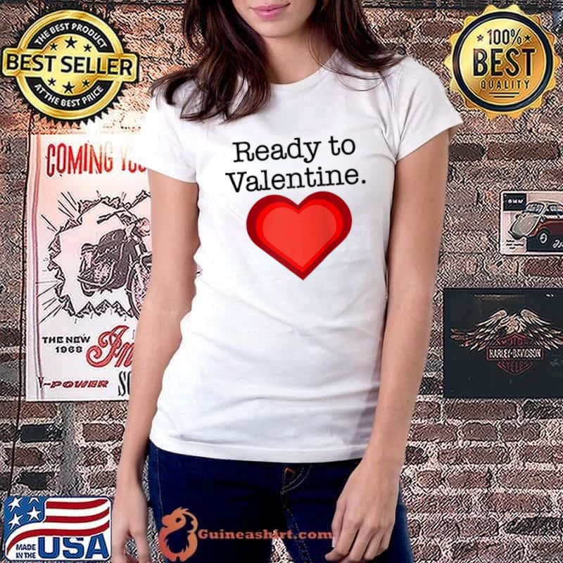 Best Ready to Valentine Heart blouse, Valentine's Day top T- Ladiestee
