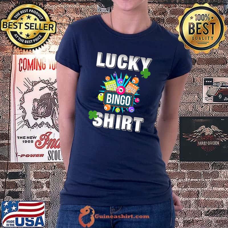 Bingo Player Good Luck Gambling Lover Design Premium T-Shirt Ladiestee