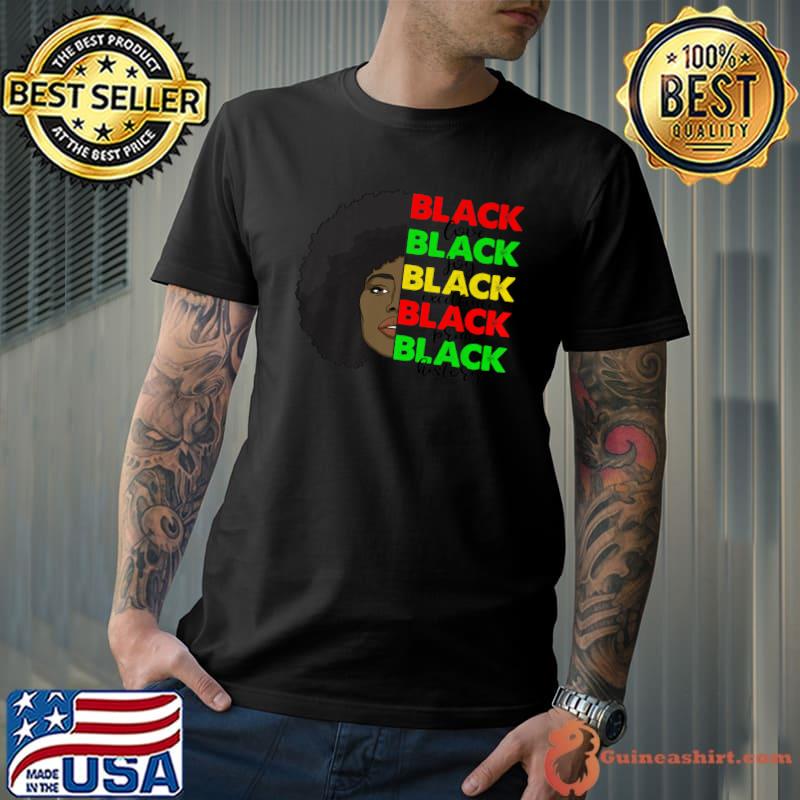 Black History Love World History African American History Premium T-Shirt