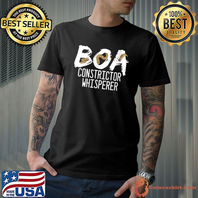 Boas Joke Saying Snake Reptile Snakes Boa Constrictor T-shirt