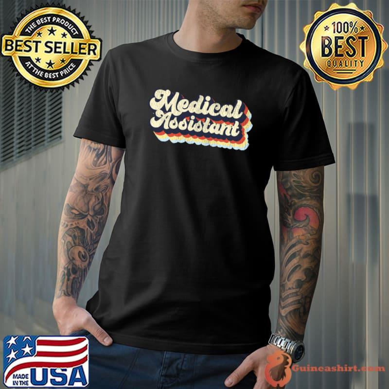 Certified Medical Assistant Retro Vintage CMA T-shirt