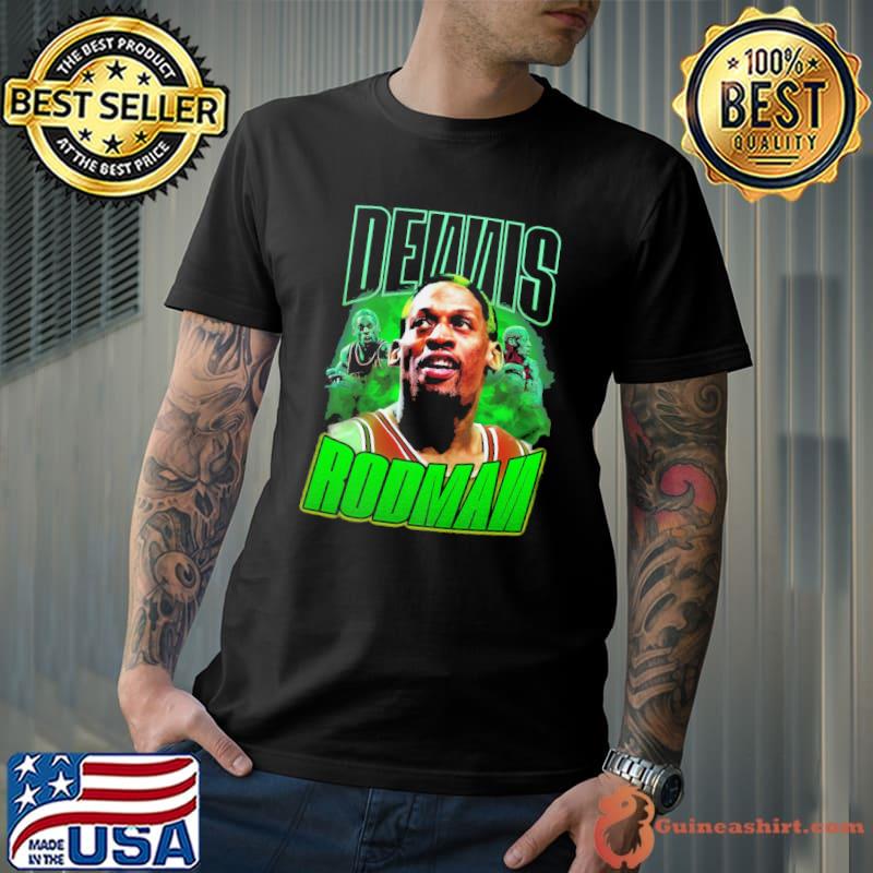 Dennis rodman vintage chicago bulls last dance shirt