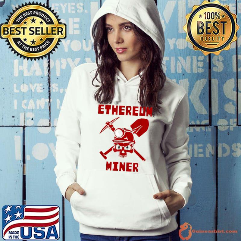 Funny Ethereum Miner, Gift for Investor, Cryptocurrency, Crypto T-Shirt