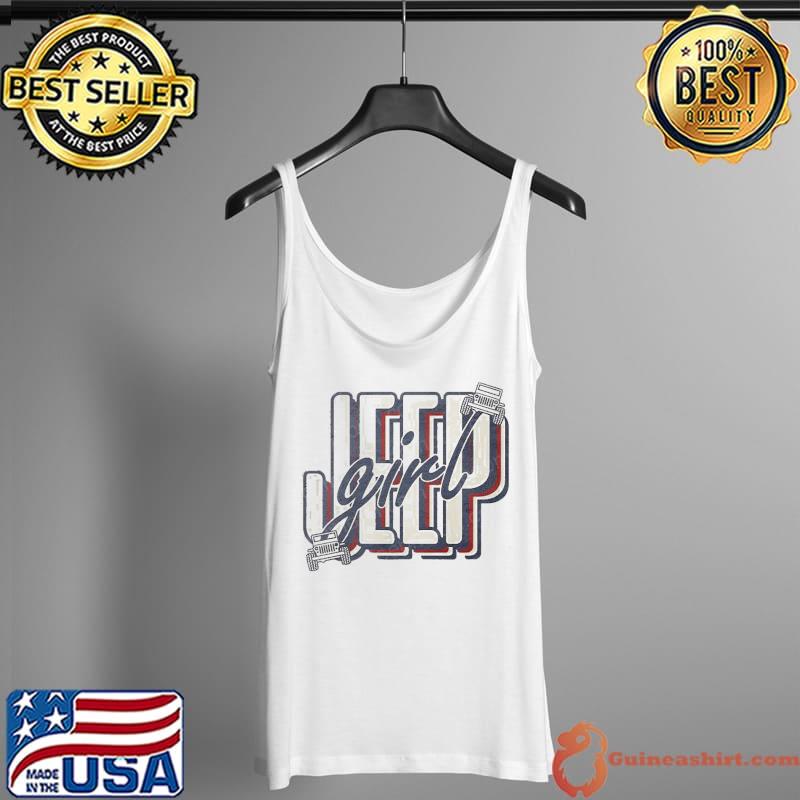 Funny Pickup Truck JPJP Girl Shirt Tank Top