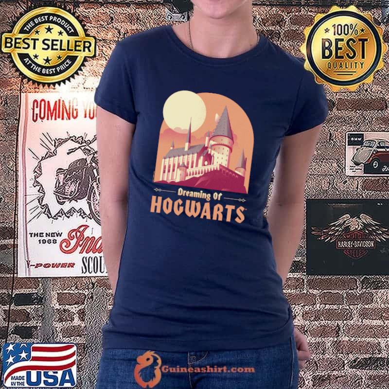Harry Potter Deathly Hallows 2 Dreaming Of Hogwarts Poster T- Ladiestee