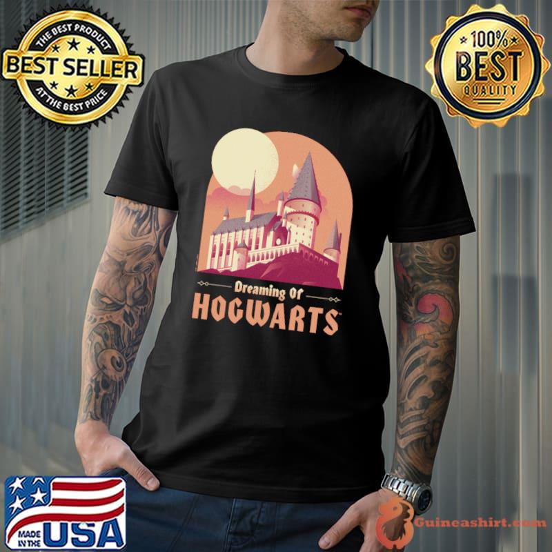 Harry Potter Deathly Hallows 2 Dreaming Of Hogwarts Poster T-shirt