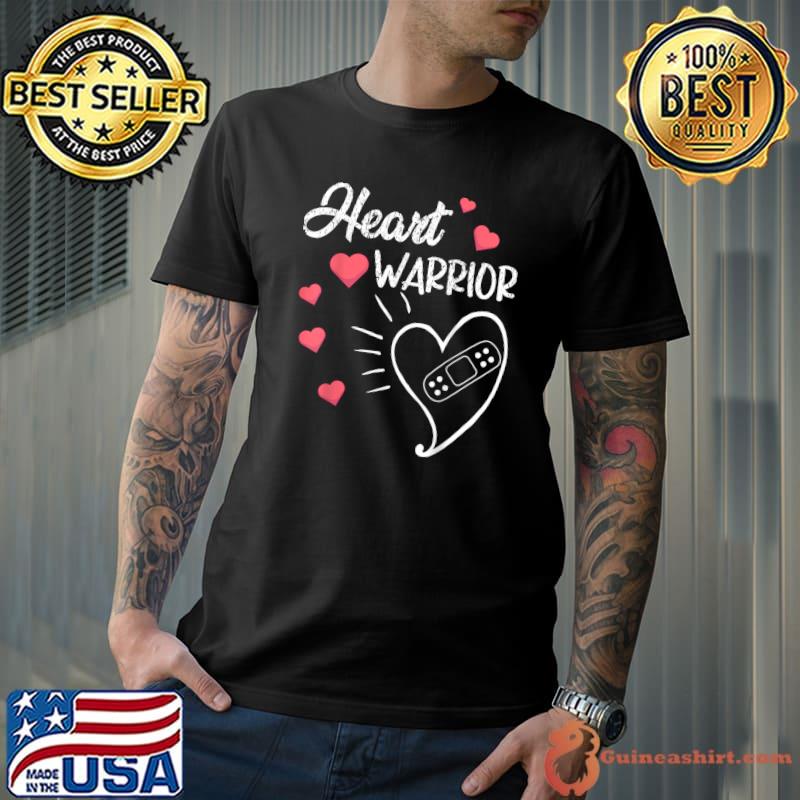 Heart Warrior CHD Awareness Present Congenital Heart Disease T-Shirt Unisex