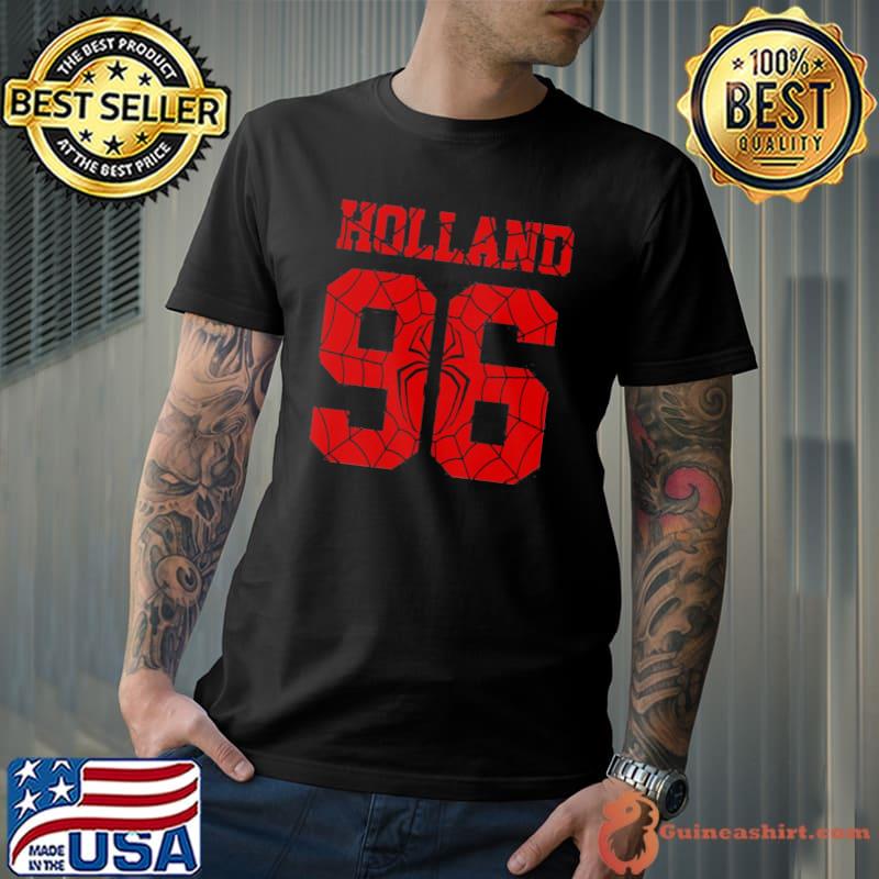 Holland 96 spiderman pattern shirt