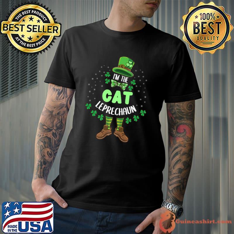 Im The Cat Leprechaun Cat Lover St Patricks Day Premium T-Shirt